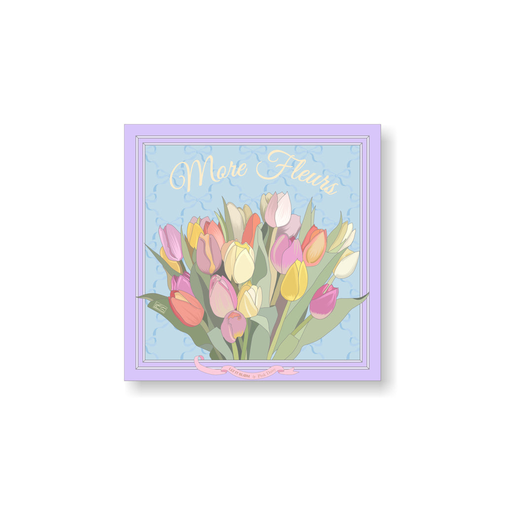 Let It Bloom | Seidentuch