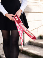 Love Letters by Pink Daisy – Elegant silk twilly for timeless looks