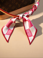 Love Letters by Pink Daisy – Elegant silk twilly for timeless looks